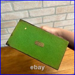Antique 1920s Kopriwa Co Chicago IL Carved Mahogany Wood Humidor Cigar Box