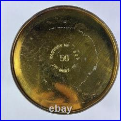 Antique 1920s Madame Butterfly Cigar 50 Blunts Lithograph Tin Humidor PA Rare