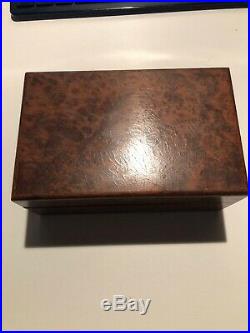 Antique Alfred Dunhill Humidor Cooper Lined Small