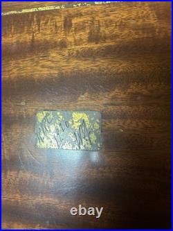 Antique Benson + Hedges Wood Humidor Rosewood 1920