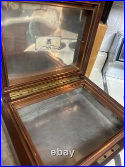 Antique Benson + Hedges Wood Humidor Rosewood 1920