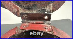 Antique Black Forest Hand Carved Dog Humidor With Glass Eyes Dachshund Lab