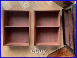 Antique Burr Walnut Gentleman's Cigar Humidor English circa 1830