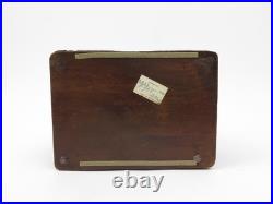 Antique Carved French Victorian Era Cigar Presenter with Oak Motif 8.25 x 6.25 Antique Carved French Victorian Era Cigar Presenter with Oak Motif 8.25 x 6.25