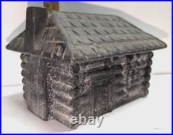 Antique Cast Aluminum Cabin Cigar Humidor Antique Cast Aluminum Cabin Cigar Humidor