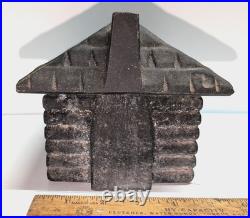 Antique Cast Aluminum Cabin Cigar Humidor Antique Cast Aluminum Cabin Cigar Humidor
