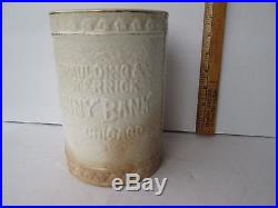 Antique Ceramic Tobacco Advertising Jar