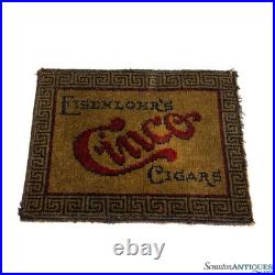Antique Cigar Store Eisenlor's Cinco Counter Change Mat