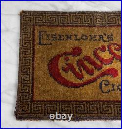 Antique Cigar Store Eisenlor's Cinco Counter Change Mat