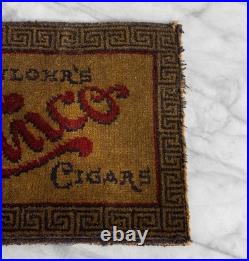 Antique Cigar Store Eisenlor's Cinco Counter Change Mat
