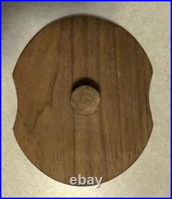 Antique Circa 1910 Royal Doulton Tabacco Humidor With Pipe