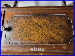 Antique Copper Lined Tobacco Humidor and Edgeworth Empty Tin MISSING TABLE