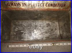 Antique Cremo Cigar Tin Lined Humidor