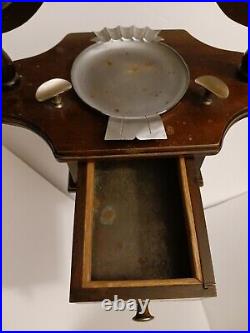 Antique Cushman Smoker Vermont Standing Table No. 4 Cigar/Cigs Early 1900's