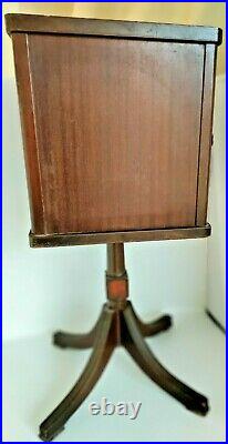 Antique Duncan Phyfe Federal Cigar Humidor Smoke Stand Box Cabinet 1780-1820s