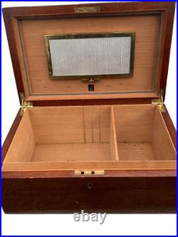 Antique Dunhill Humidor Cigar Case Stunning