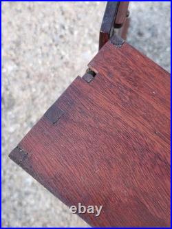 Antique Early Humidor Cigar Moisitining Box Drawer Top Cedar Tray Brass Knob Antique Early Humidor Cigar Moisitining Box Drawer Top Cedar Tray Brass Knob