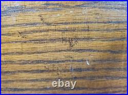 Antique England Oak Tobacco Pipe Cabinet