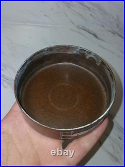 Antique Heintz Arts & Crafts Sterling Silver On Bronze Tobacco Humidor