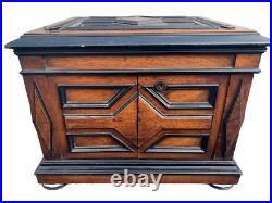 Antique Humidor Cigar Cabinet Stunning