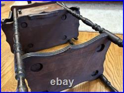 Antique Humidor/ Smoking Table Cigar Newspaper Stand Antique Humidor/ Smoking Table Cigar Newspaper Stand