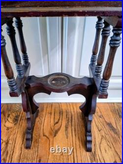Antique Humidor/ Smoking Table Cigar Stand 1920s-30s