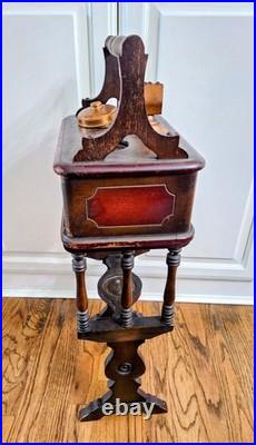 Antique Humidor/ Smoking Table Cigar Stand 1920s-30s