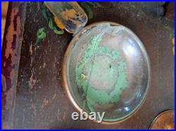 Antique Humidor/ Smoking Table Cigar Stand 1920s-30s