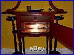 Antique Humidor Table Cushman # 546 Very Early Smoking Stand Aafa