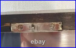Antique Inlaid Mahogany Cigar Box Tin Lined Humidor