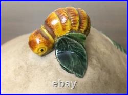 Antique Japanese Banko Ware Tobacco Jar Humidor Trawlerman Sailor Fisherman Head