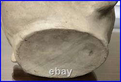 Antique Japanese Banko Ware Tobacco Jar Humidor Trawlerman Sailor Fisherman Head