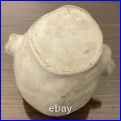 Antique Japanese Banko Ware Tobacco Jar Humidor Trawlerman Sailor Fisherman Head