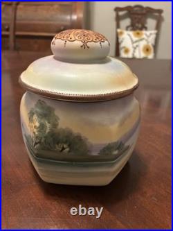 Antique Japanese Nippon Moriage Morimura Brothers Humidor