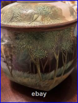 Antique Japanese Nippon Moriage Morimura Brothers Humidor