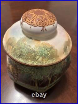Antique Japanese Nippon Moriage Morimura Brothers Humidor