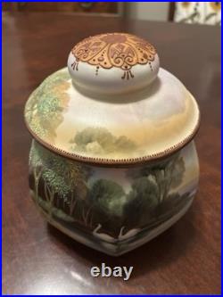 Antique Japanese Nippon Moriage Morimura Brothers Humidor