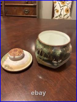 Antique Japanese Nippon Moriage Morimura Brothers Humidor