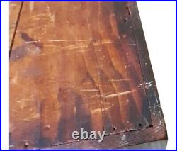 Antique Jewett Humidor Copper Lined Wood Large with Plaque Antique Jewett Humidor Copper Lined Wood Large with Plaque
