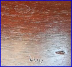 Antique Jewett Humidor Copper Lined Wood Large with Plaque Antique Jewett Humidor Copper Lined Wood Large with Plaque