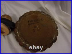 Antique Johann Maresch Tobacco Jar Cigar Humidor Man Drinking Beer Bohemia 9