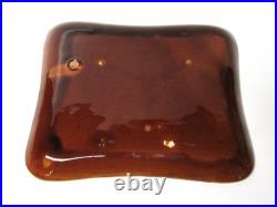 Antique Majolica Smoking Set with Tobacco Jar/Humidor 4 Pieces