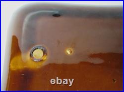 Antique Majolica Smoking Set with Tobacco Jar/Humidor 4 Pieces