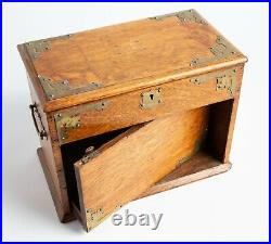 Antique Military Tobacco & Pipe Table Chest Box