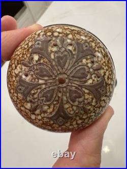 Antique Nippon Horse Humidor Jar Morimura Old Noritake