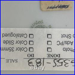 Antique Nippon Horse Portrait Humidor Jar Hand Painted Moriage Beaded Lid Read