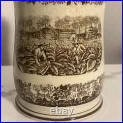 Antique Partagas Havana Cigar Tobacco Jar Humidor Extremely Rare