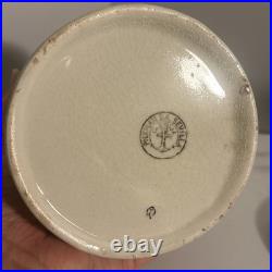 Antique Partagas Havana Cigar Tobacco Jar Humidor Extremely Rare
