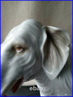 Antique Rare Antique German Figural Conta Boehme Elephant detailed 9