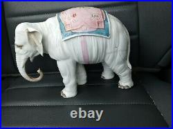 Antique Rare Antique German Figural Conta Boehme Elephant detailed 9